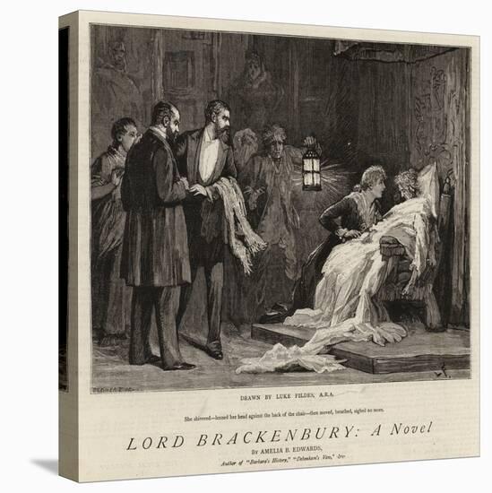 Lord Brackenbury, a Novel-Sir Samuel Luke Fildes-Stretched Canvas