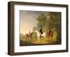 Lord Bulkeley and His Harriers, His Huntsman John Wells and Whipper-In R. Jennings, 1773-Francis Sartorius-Framed Giclee Print