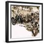 Lord Burgoyne's Army on the March Near Albany in 1777-Kenneth John Petts-Framed Giclee Print