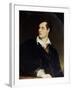 Lord Byron after a Portrait Painted by Thomas Phillips in 1814, 1844-William Essex-Framed Giclee Print