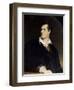 Lord Byron after a Portrait Painted by Thomas Phillips in 1814, 1844-William Essex-Framed Giclee Print