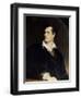 Lord Byron after a Portrait Painted by Thomas Phillips in 1814, 1844-William Essex-Framed Giclee Print