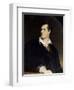 Lord Byron after a Portrait Painted by Thomas Phillips in 1814, 1844-William Essex-Framed Giclee Print