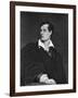 Lord Byron, English Poet-null-Framed Giclee Print