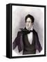 Lord Byron - portrait-George Sanders-Framed Stretched Canvas