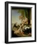 Lord Byron Reposing in the House of a Fisherman Having Swum the Hellespont-Sir William Allan-Framed Giclee Print