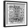 Lord Byron's Birthplace, Holles Street, Cavendish Square, London, 1888-null-Framed Giclee Print