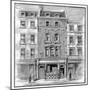 Lord Byron's Birthplace, Holles Street, Cavendish Square, London, 1888-null-Mounted Giclee Print