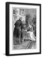 Lord Campbell's Audience of the Queen, 1900-null-Framed Giclee Print