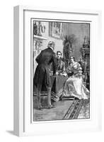 Lord Campbell's Audience of the Queen, 1900-null-Framed Giclee Print