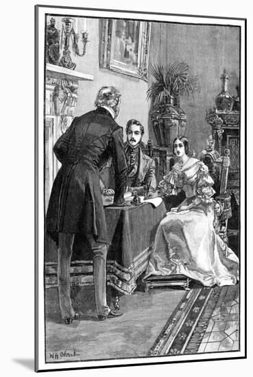 Lord Campbell's Audience of the Queen, 1900-null-Mounted Giclee Print