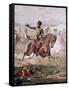 Lord Cardigan (1797-1868) Leading the Charge of the Light Brigade at the Battle of Balaklava,…-Henry A. Payne-Framed Stretched Canvas