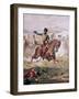 Lord Cardigan (1797-1868) Leading the Charge of the Light Brigade at the Battle of Balaklava,…-Henry A. Payne-Framed Giclee Print