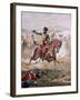 Lord Cardigan (1797-1868) Leading the Charge of the Light Brigade at the Battle of Balaklava,…-Henry A. Payne-Framed Giclee Print