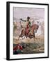 Lord Cardigan (1797-1868) Leading the Charge of the Light Brigade at the Battle of Balaklava,…-Henry A. Payne-Framed Giclee Print