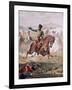 Lord Cardigan (1797-1868) Leading the Charge of the Light Brigade at the Battle of Balaklava,…-Henry A. Payne-Framed Giclee Print