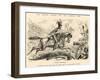 Lord Cardigan Depicted as the Hero of the Charge of the Light Brigade-null-Framed Art Print