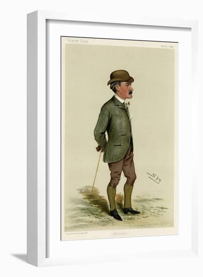 Lord Cardross, V Fair 84-Leslie Ward-Framed Art Print