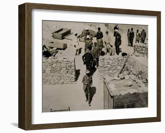 Lord Carnarvon-Harry Burton-Framed Photographic Print