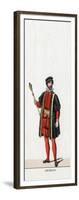 Lord Chancellor, Costume Design for Shakespeare's Play, Henry VIII, 19th Century-null-Framed Giclee Print