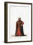 Lord Chancellor, Costume Design for Shakespeare's Play, Henry VIII, 19th Century-null-Framed Giclee Print