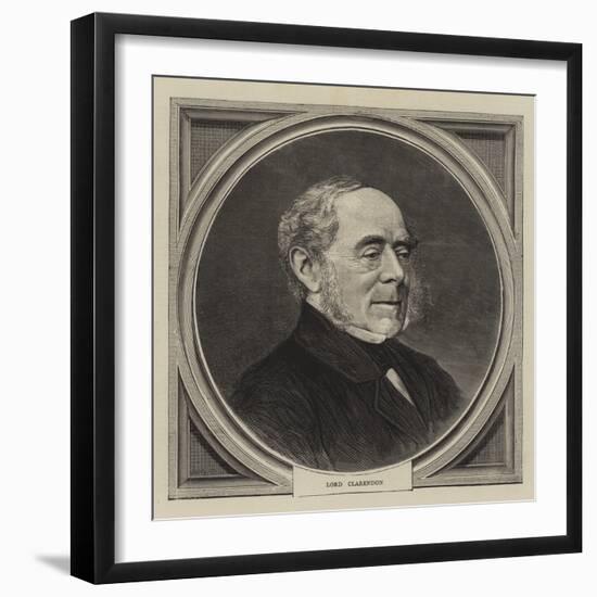 Lord Clarendon-null-Framed Giclee Print