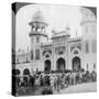 Lord Curzon Opening the Indian Art Exhibition, Delhi, India, 1903-Underwood & Underwood-Stretched Canvas