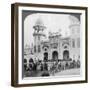 Lord Curzon Opening the Indian Art Exhibition, Delhi, India, 1903-Underwood & Underwood-Framed Giclee Print