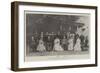 Lord Curzon's Visit to Lucknow, a Group at Government House-null-Framed Giclee Print