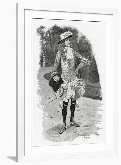 Lord David Dirry-Moir - Illustration from L’Homme Qui Rit, 19th Century-Georges Marie Rochegrosse-Framed Giclee Print