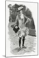 Lord David Dirry-Moir - Illustration from L’Homme Qui Rit, 19th Century-Georges Marie Rochegrosse-Mounted Giclee Print