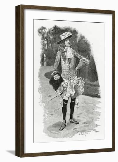 Lord David Dirry-Moir - Illustration from L’Homme Qui Rit, 19th Century-Georges Marie Rochegrosse-Framed Giclee Print