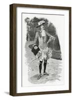 Lord David Dirry-Moir - Illustration from L’Homme Qui Rit, 19th Century-Georges Marie Rochegrosse-Framed Giclee Print