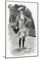 Lord David Dirry-Moir - Illustration from L’Homme Qui Rit, 19th Century-Georges Marie Rochegrosse-Mounted Giclee Print