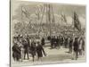 Lord Derby Laying the Foundation-Stone of the Stanley Hospital, Liverpool-null-Stretched Canvas