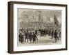 Lord Derby Laying the Foundation-Stone of the Stanley Hospital, Liverpool-null-Framed Giclee Print