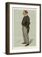 Lord F. S. Hamilton, Vanity Fair-Leslie Ward-Framed Art Print