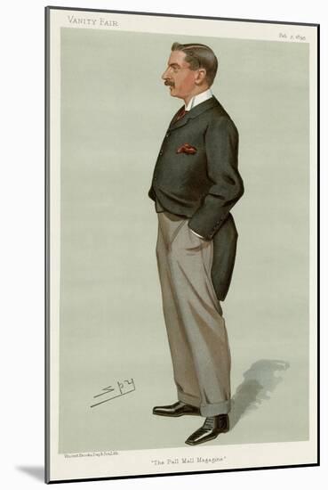 Lord F. S. Hamilton, Vanity Fair-Leslie Ward-Mounted Art Print