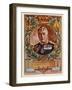 Lord Fisher, Stamp-null-Framed Art Print