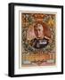 Lord Fisher, Stamp-null-Framed Art Print