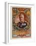 Lord Fisher, Stamp-null-Framed Art Print