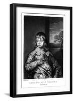 Lord Francis Villiers-Antony van Dijk-Framed Art Print