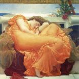 Flaming June-Lord Frederic Leighton-Framed Giclee Print