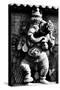 Lord Ganesh Wooden Sculpture, Mysore Temple, Karnataka, India, 1985-null-Stretched Canvas