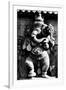 Lord Ganesh Wooden Sculpture, Mysore Temple, Karnataka, India, 1985-null-Framed Premium Photographic Print