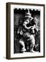 Lord Ganesh Wooden Sculpture, Mysore Temple, Karnataka, India, 1985-null-Framed Photographic Print