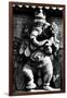 Lord Ganesh Wooden Sculpture, Mysore Temple, Karnataka, India, 1985-null-Framed Photographic Print