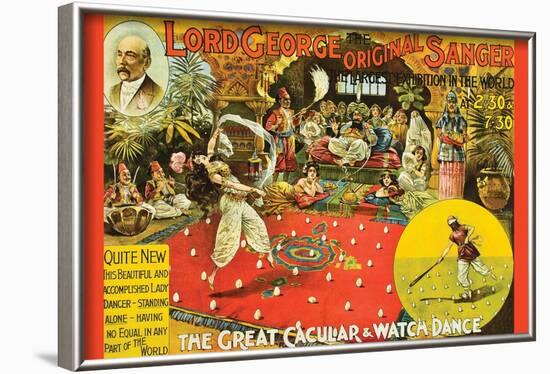 Lord George - Great Cacular and Watch Dance-null-Framed Art Print