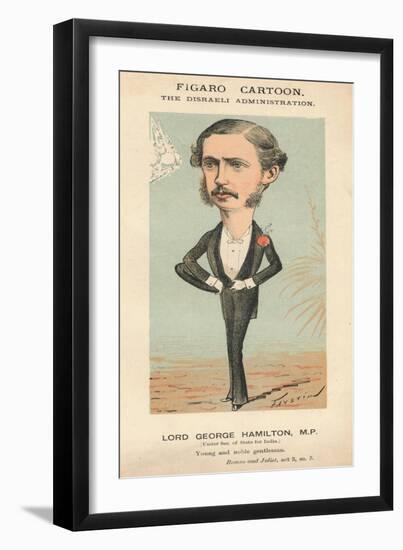 'Lord George Hamilton, M.P.', c1870-Faustin-Framed Giclee Print