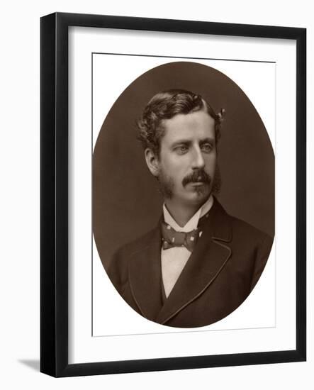 Lord George Hamilton, Mp, Under-Secretary of State for India, 1876-Lock & Whitfield-Framed Photographic Print